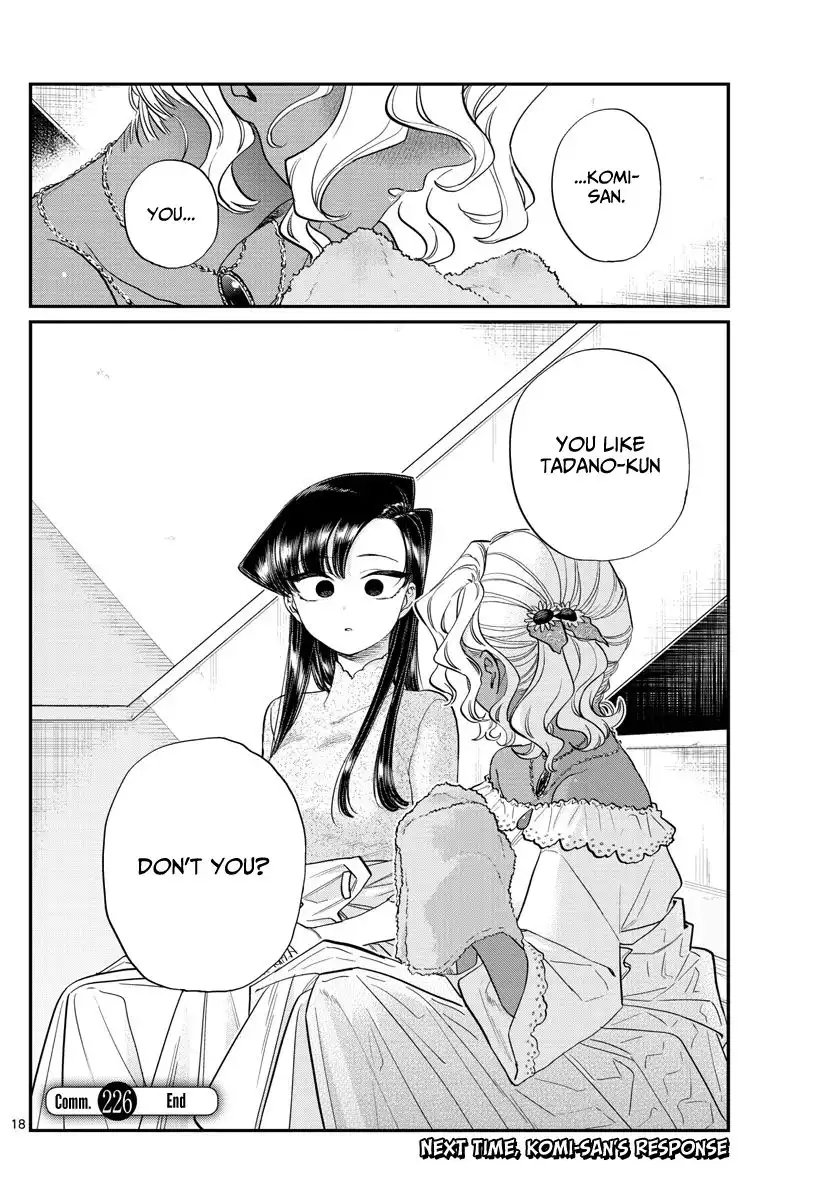 Komi-san wa Komyushou Desu Chapter 226 17